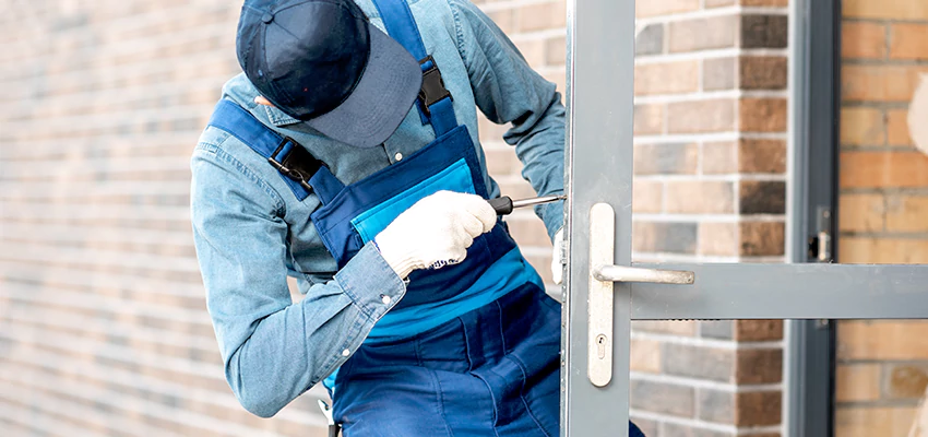 Pivot Storefront Door Locks Installation in South Gate, California